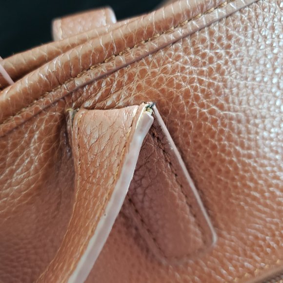 KGB Black Label Brown Leather Tote - Picture 4 of 11